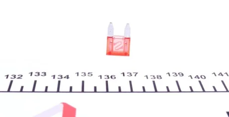 Запобіжник 10А (міні, з плоскими контактами) BOSCH 1 987 529 030