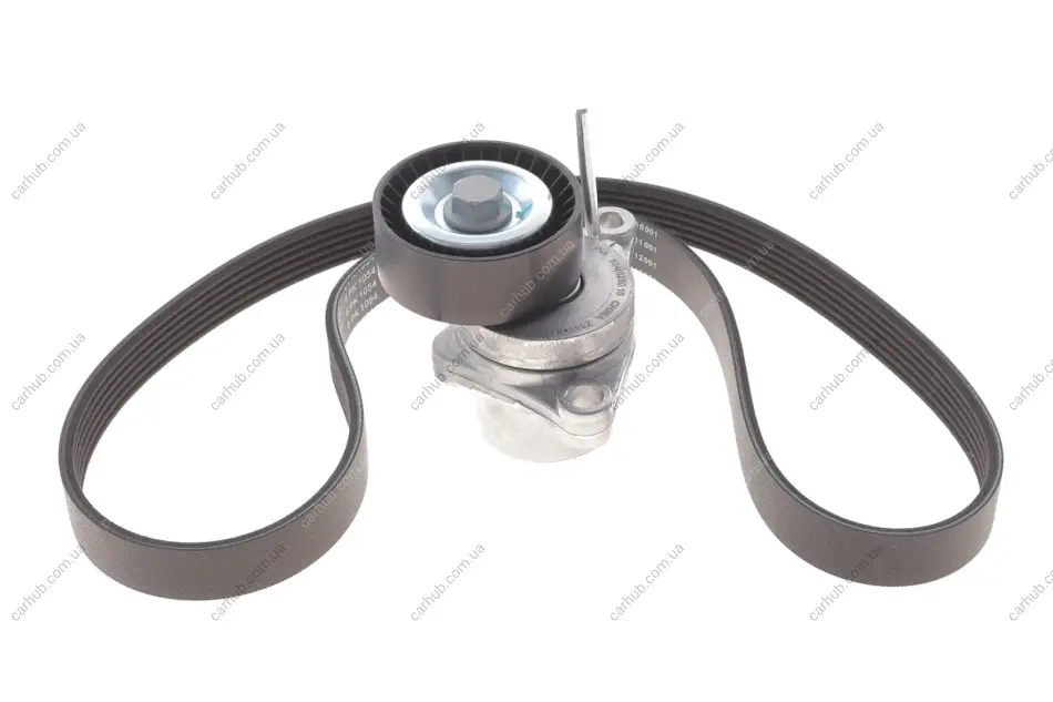 Комплект ременя генератора Citroen C2/C3/C4/Peugeot 207/307 1.1-1.6 02- (6PK1054) BOSCH 1 987 600 729 (фото 1)