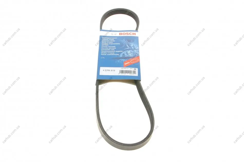 Ремінь генератора BMW X5 (E70) 3.0 si 06-08 (4PK819) BOSCH 1 987 946 107 (фото 1)
