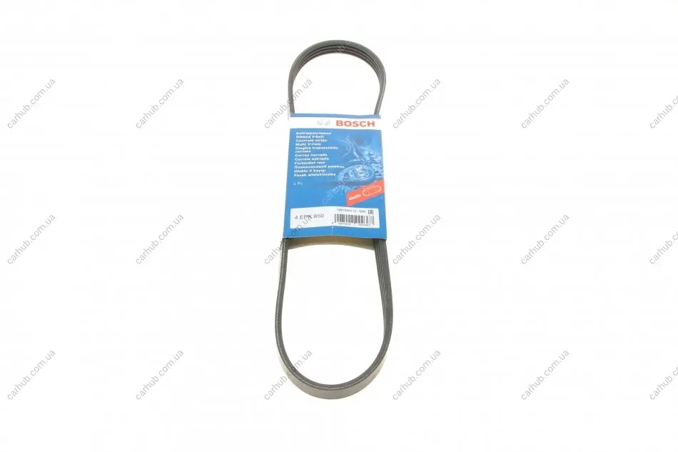 Ремінь генератора BMW 3 (E90)/5 (E60)/7 (E65/E66/E67) 2.5/3.0D 02-11 (4PK850) BOSCH 1 987 946 112 (фото 1)