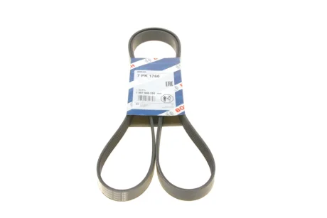 Ремінь генератора BMW 7 (E65/E66/E67) 4.0/4.5D 02-08/Honda Accord 2.0 03-08 (7PK1760) BOSCH 1 987 946 255