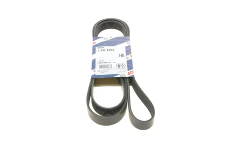 Ремінь генератора Honda Accord 2.2 i-CDTi 04-08 (7PK2265) BOSCH 1 987 946 261