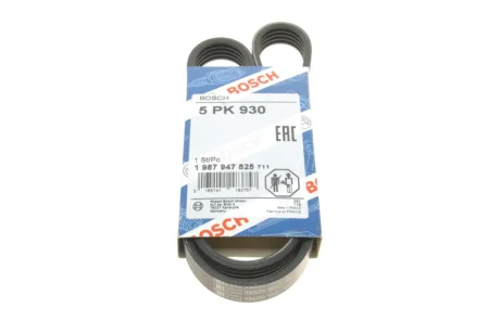 Ремінь генератора Honda Accord 2.0 EX-97 (5PK930) BOSCH 1 987 947 825