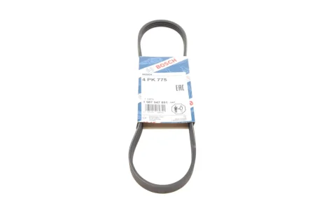 Ремінь генератора Renault Laguna/Espace 3.5 02-/Honda Civic 1.6 88-01 (4PK775) BOSCH 1 987 947 891