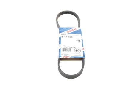 Ремінь генератора Fiat Punto 93-99 (4PK706) BOSCH 1 987 947 962