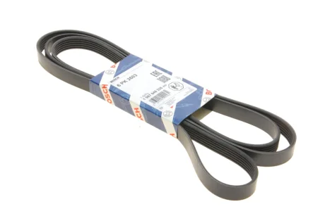 Поліклиновий ремінь (6PK2604) JEEP CHEROKEE, COMANCHE, GRAND CHEROKEE II 2.7D/4.0 10.86-09.05 BOSCH 1 987 948 335