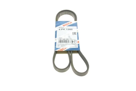 Ремінь генератора Renault Megane I 1.4-1.6i/e (+AC) 96-97/Land Rover Range Rover 92-94 (4PK1260) BOSCH 1 987 948 380
