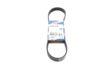 Ремінь генератора VW Polo/Skoda Fabia 1.4/1.9TDI 05-/Nissan Almera/Primera 1.5-1.8 00-08 (6PK820) BOSCH 1 987 948 483