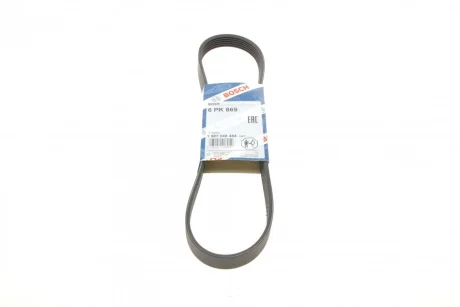 Ремінь генератора Citroen Berlingo/Jumpy/Fiat Scudo 1.9D 98-11/Peugeot Partner 96-15 (6PK869) BOSCH 1 987 948 484