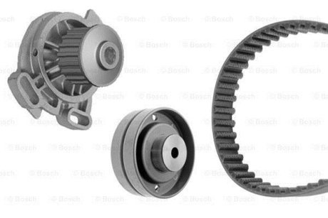 Комплект ГРМ + помпа VW T4 2.4D/2.5 90-03, 57/81kw (26.5x122z) 1 987 948 857 BOSCH 1987948857