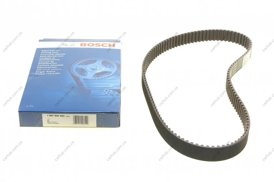 Ремінь ГРМ BMW 5 (E34) 520i/525i 87-90/(E28) 520i/525e 81-87 (25x127z) BOSCH 1 987 949 053 (фото 1)