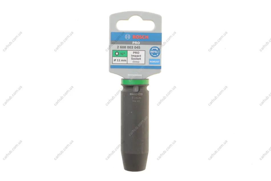 Головка торцева ударна PRO 1/2" 11 мм Long BOSCH 2 608 003 045 (фото 1)