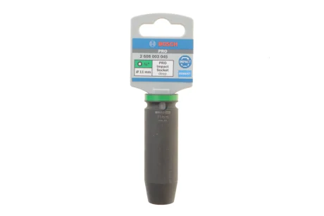 Головка торцева ударна PRO 1/2" 11 мм Long BOSCH 2 608 003 045