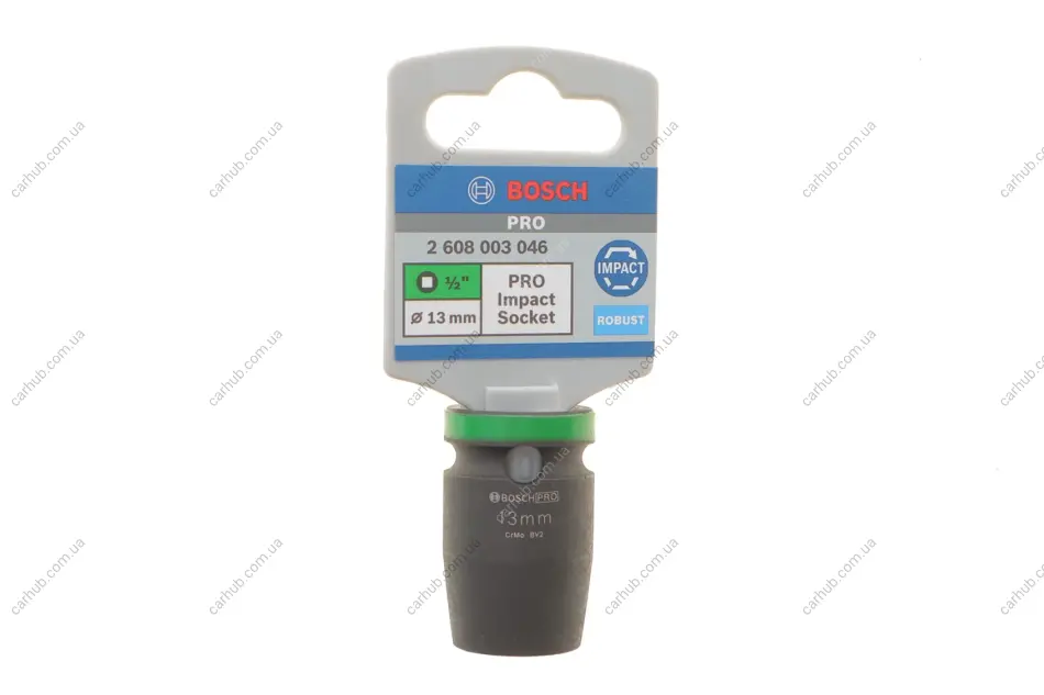 Головка торцева ударна PRO 1/2" 13 мм BOSCH 2 608 003 046 (фото 1)