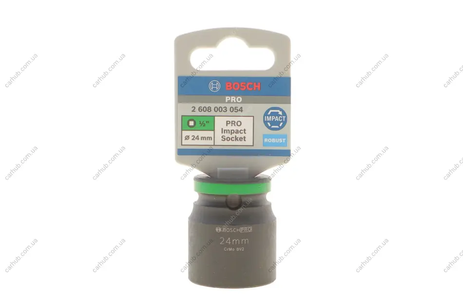 Головка торцева ударна PRO 1/2" 24 мм BOSCH 2 608 003 054 (фото 1)