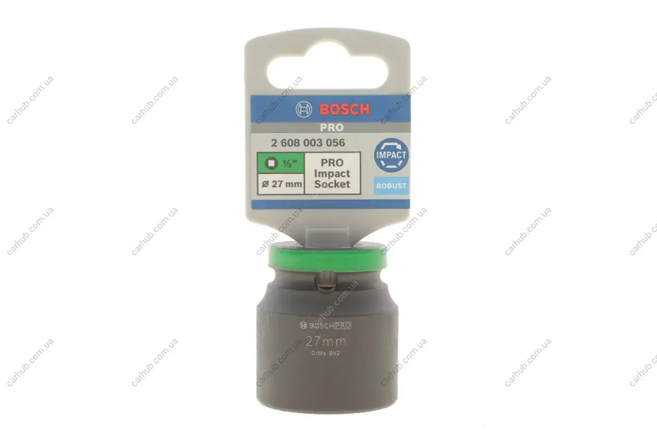 Головка торцева ударна PRO 1/2" 27 мм BOSCH 2 608 003 056 (фото 1)