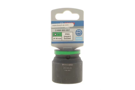 Головка торцева ударна PRO 1/2" 30 мм BOSCH 2 608 003 057