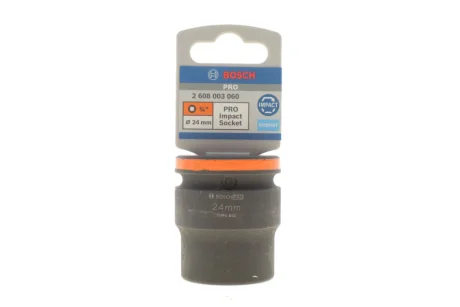 Головка торцева ударна PRO 3/4" 24 мм BOSCH 2 608 003 060
