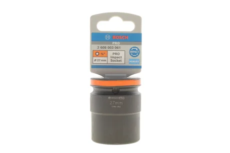 Головка торцева ударна PRO 3/4" 27 мм BOSCH 2 608 003 061