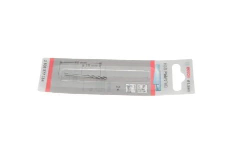 Набір свердл HSS PointTeQ Ø1,5 мм 2 од. BOSCH 2 608 577 154