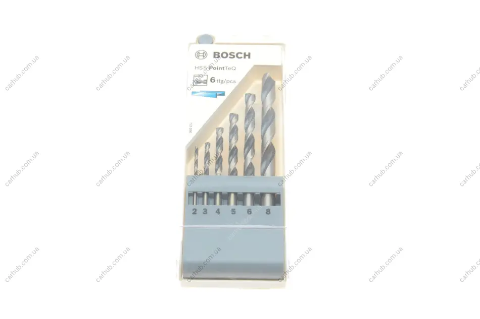 Набір свердл HSS PointTeQ Ø2-8 мм 5 од. BOSCH 2 608 577 346 (фото 1)