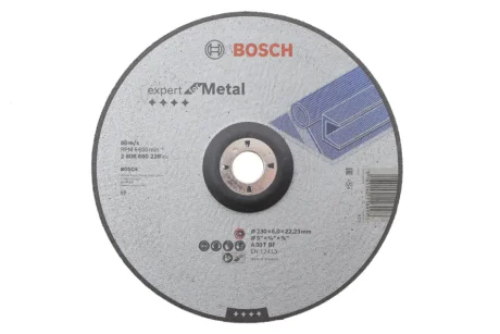 Круг відрізний 230x6x22,23 мм PRO Metal oSa BOSCH 2 608 600 228