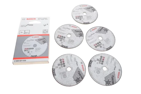 Круг відрізний 76x1x10 мм 5 од. BOSCH 2 608 601 520