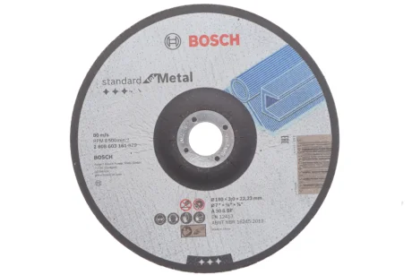 Круг відрізний 180x2x22,23 мм STD Metal Disc BOSCH 2 608 603 161