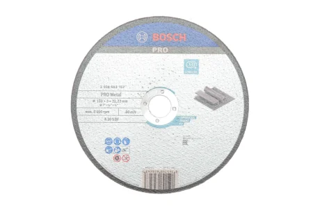 Круг відрізний 180x3x22,23 мм (PRO Metal) Long life+ BOSCH 2 608 603 167