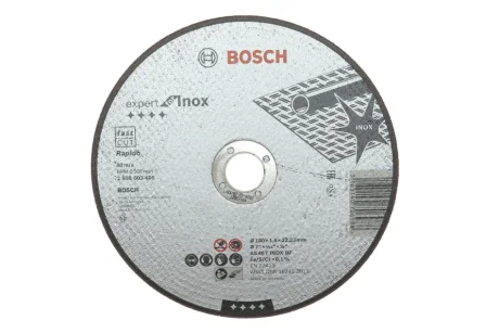 Круг відрізний 180x1.6x22,23 мм Expert for Inox BOSCH 2 608 603 406