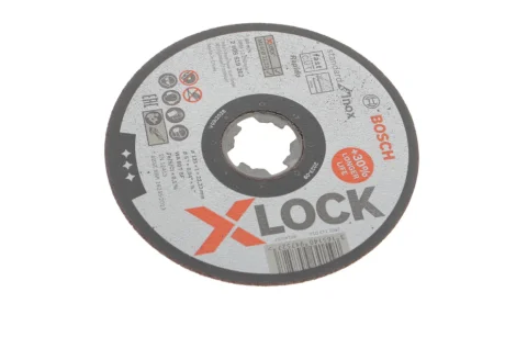 Круг відрізний 125 x1x22,23 мм X-LOCK Standard for Inox BOSCH 2 608 619 262