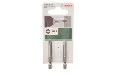 Біта M6 PH2 49 мм (к-кт 2шт) BOSCH 2 609 255 920