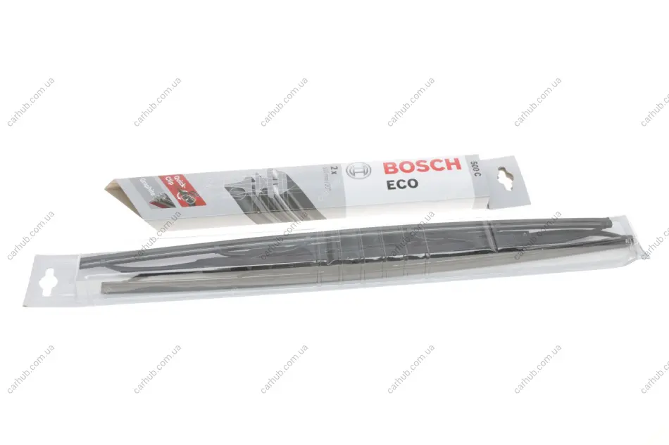 Щітки склоочисника (500/500мм) Renault Trafic/Kangoo/MB/Ford Transit (каркасні) Eco BOSCH 3 397 005 161 (фото 1)