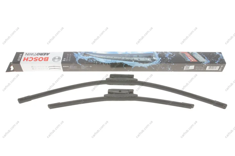 Щітки склоочисника (600/400мм) Renault Fluence/Symbol/Megane III 08- BOSCH 3 397 007 116 (фото 1)