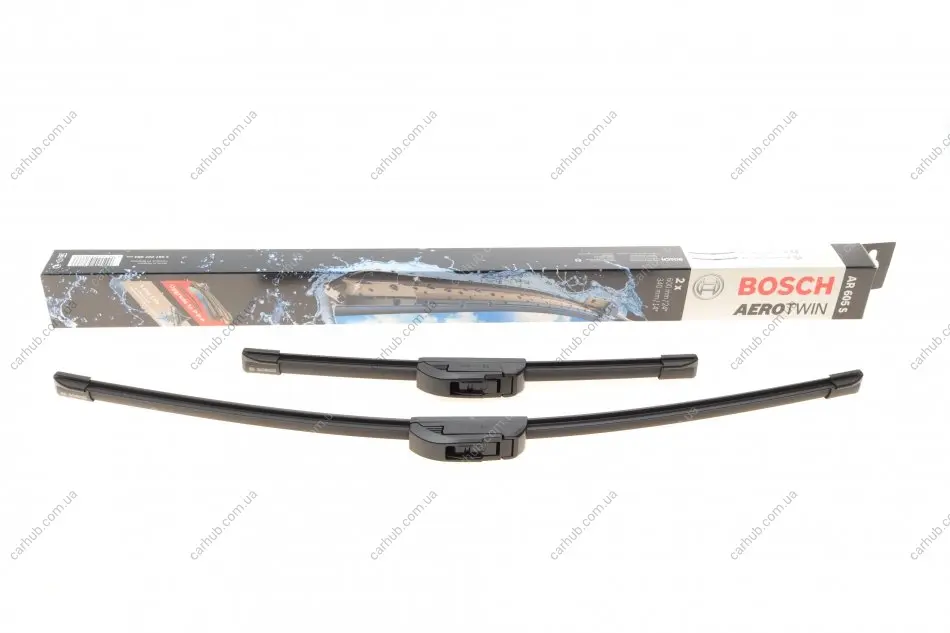 Щітки склоочисника (600/340mm) Honda City/Civic/Kia Picanto/Toyota Yaris/Nissan Note/Tiida 02- BOSCH 3 397 007 504 (фото 1)
