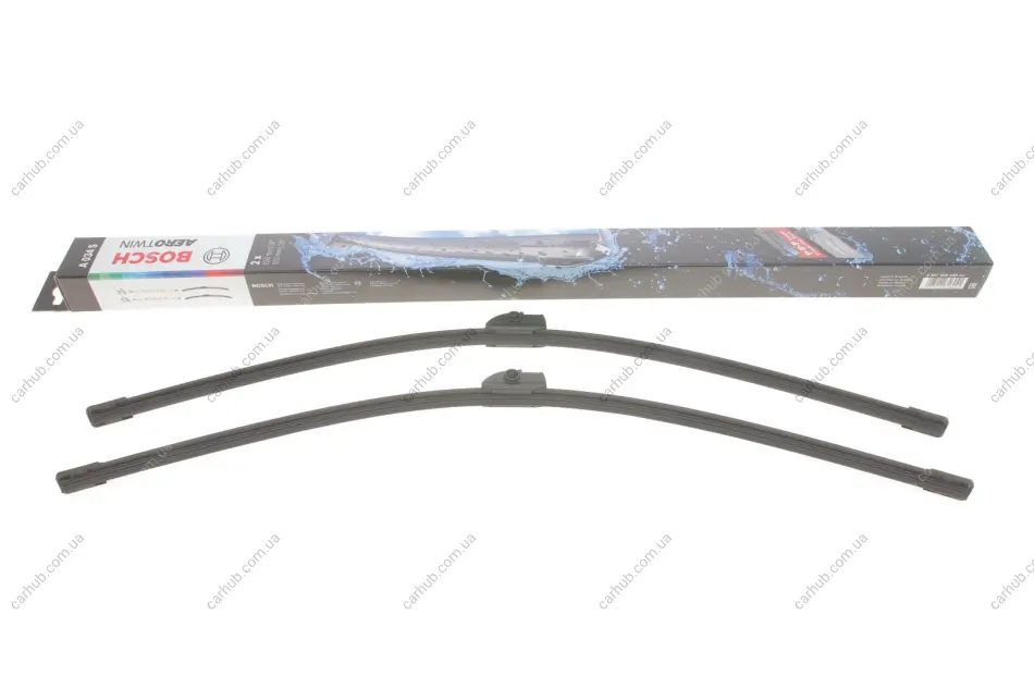 Щітки склоочисника (650/650mm) VW Touareg 02- Aerotwin (безкаркасна) BOSCH 3 397 009 034 (фото 1)
