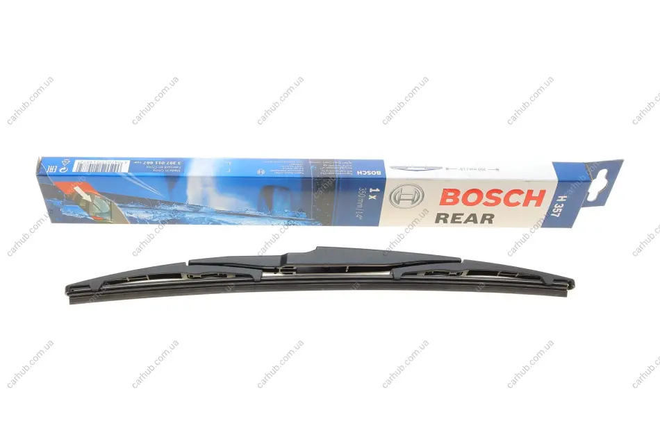 Щітка склоочисника каркасна задн (1шт) H357 Twin 350мм OPEL ZAFIRA C 10.11-07.19 BOSCH 3 397 011 667 (фото 1)