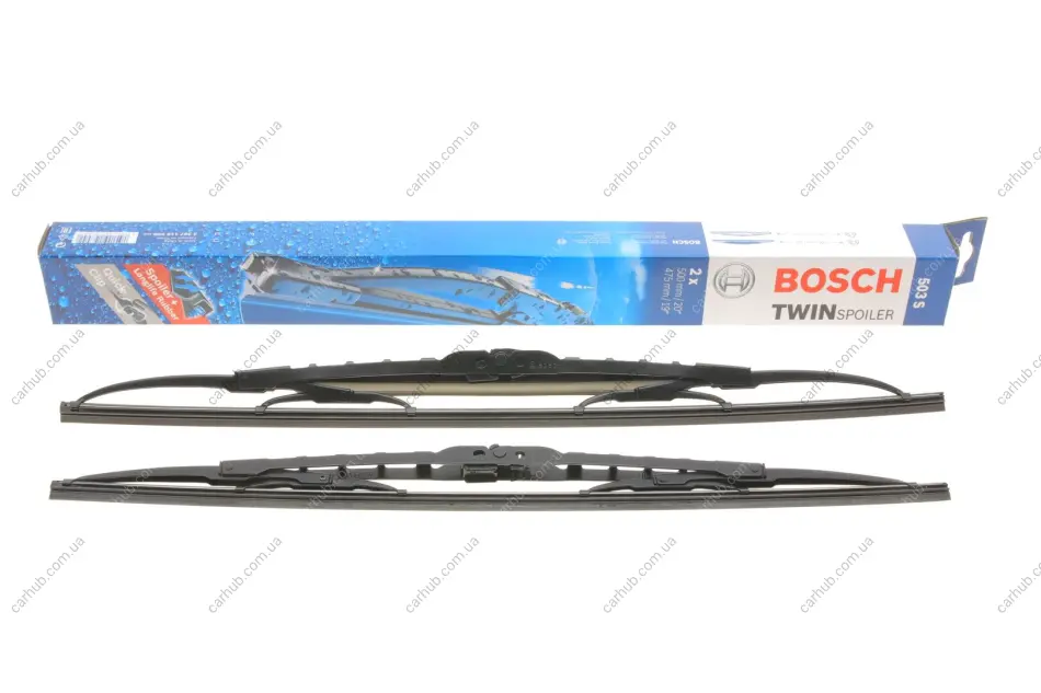 Щітки склоочисника (500/475mm) Mitsubishi Pajero/Opel Astra F 90-10 BOSCH 3 397 118 566 (фото 1)