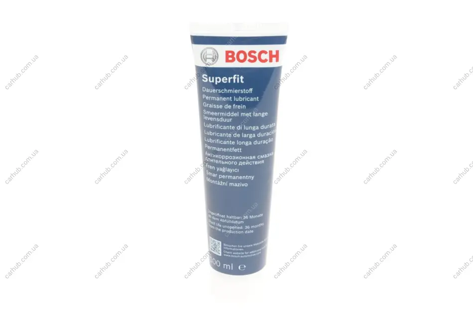 Змазка жаростійка для гальмівної системи (100 мл) Superfit TO100 BOSCH 5 000 000 150 (фото 1)