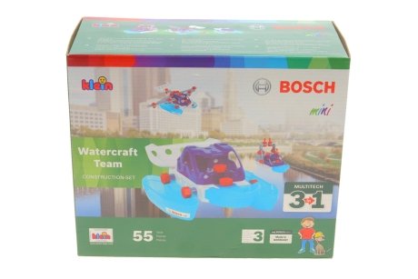 3-в-1 строительный набор: команда водных судов TM BOSCH 8794