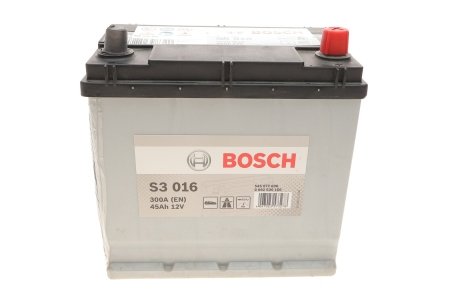 Аккумулятор 12В/45Ач/300А/10,78кг BOSCH DSC_0 092 S30 160