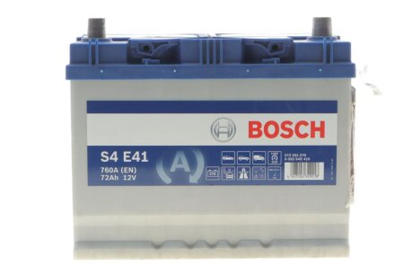 Акумуляторна батарея 72Ah/760A (261x175x220/+R/B01) (Start-Stop EFB) / дата виробництва 2023 рік. BOSCH DSC0092S4E410