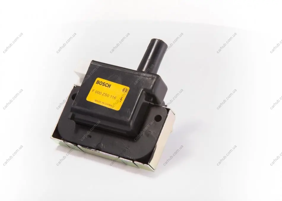 Котушка запалювання HONDA ACCORD IV, ACCORD V, ACCORD VI, CIVIC V, CIVIC VI, CR-V I, CRX III, DOMANI, HR-V, INTEGRA, LOGO, ORTHIA / PARTNER, PRELUDE IV, PRELUDE V, SHUTTLE, STEPWGN 1.3-2.3 01.90- BOSCH F 000 ZS0 116 (фото 1)