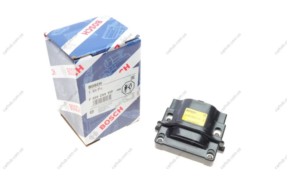 Котушка запалювання Toyota Carine/Corolla/Hiece 1.3-2.4 -04 (14V) BOSCH F 000 ZS0 117 (фото 1)