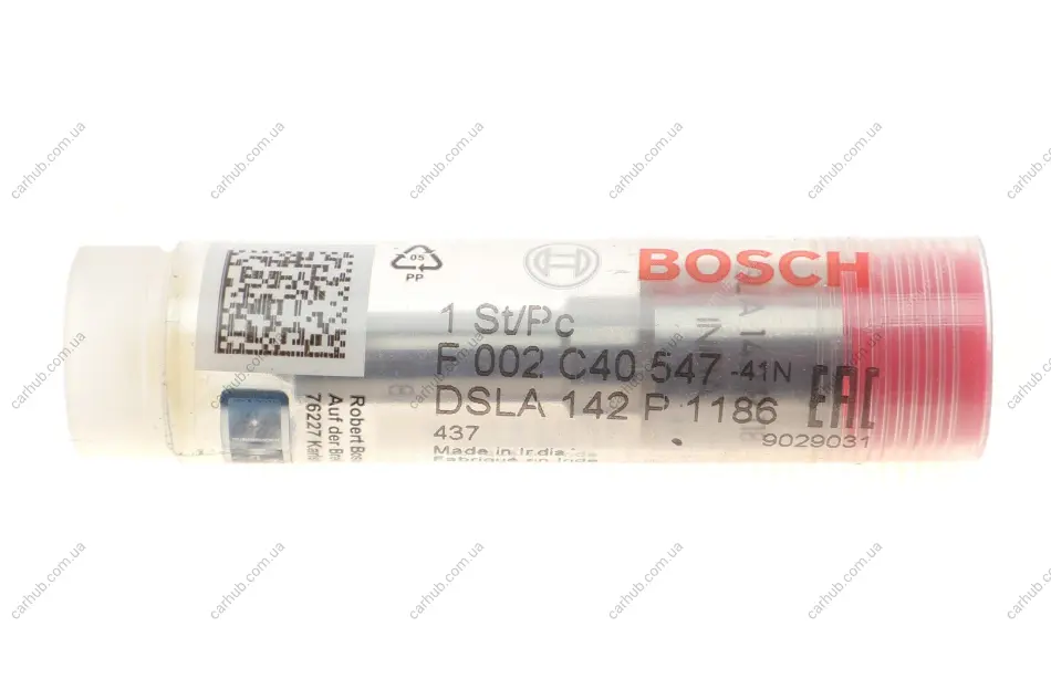 Розпилювач дизельного палива TATA (697 TCIC) BOSCH F 002 C40 547 (фото 1)