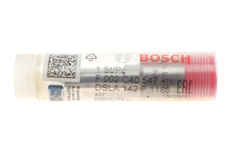 Розпилювач дизельного палива TATA (697 TCIC) F 002 C40 547 BOSCH F002C40547