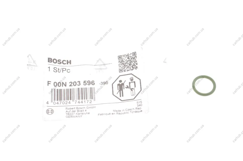 Ущільнююче кільце BOSCH F 00N 203 596 (фото 1)