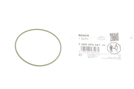 Прокладка ПНВТ ущільнююча CASE/RENAULT/VOLO (кільце) BOSCH F 00R 0P0 341