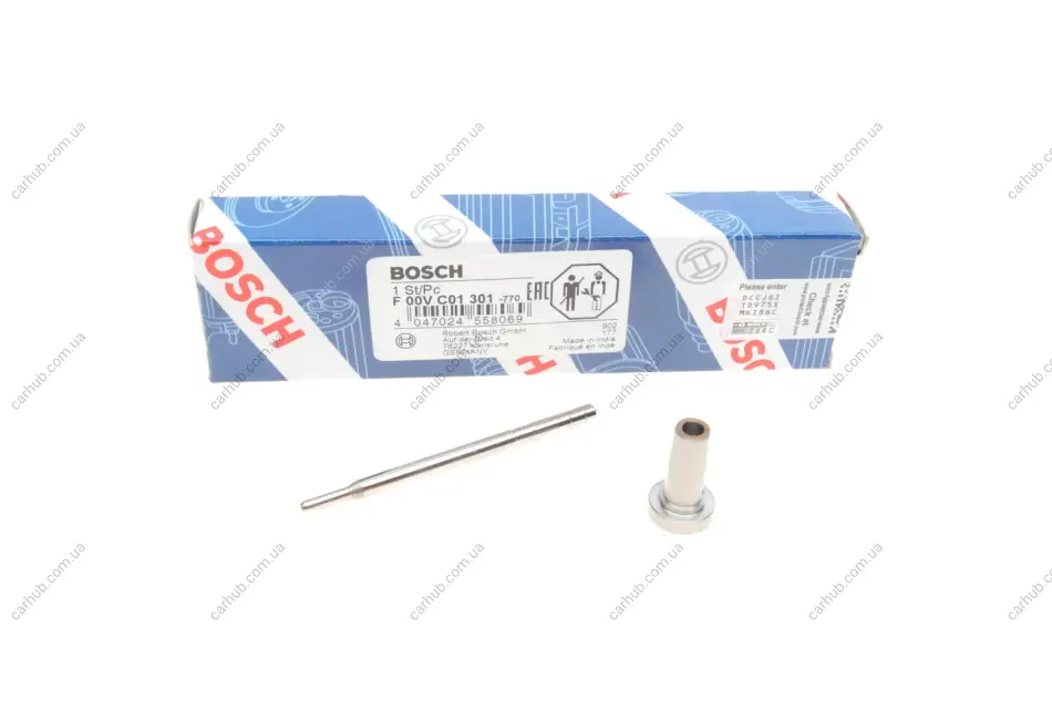 Шток форсунки паливної Volvo S60/S80/XC70/XC90 2.4D 01-10 BOSCH F 00V C01 301 (фото 1)