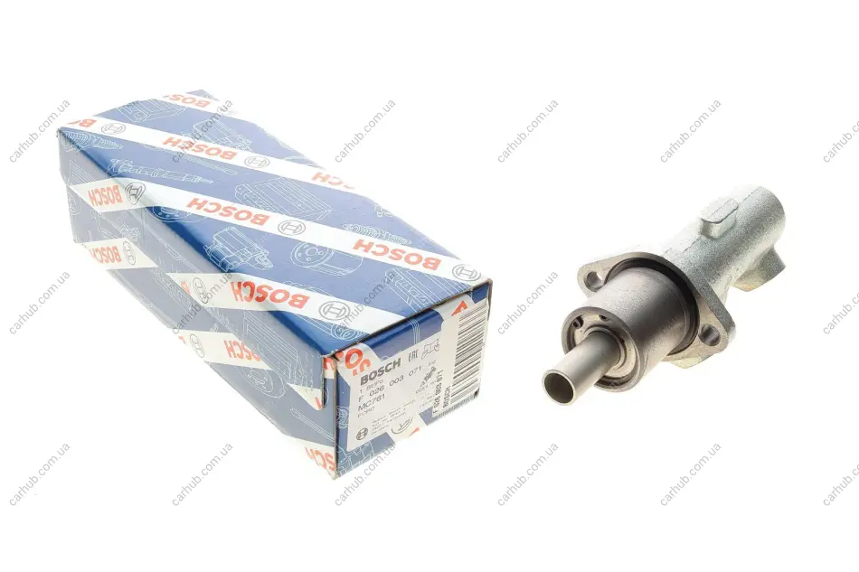 Циліндр гальмівний (головний) Ford Transit 00-06 BOSCH F 026 003 071 (фото 1)